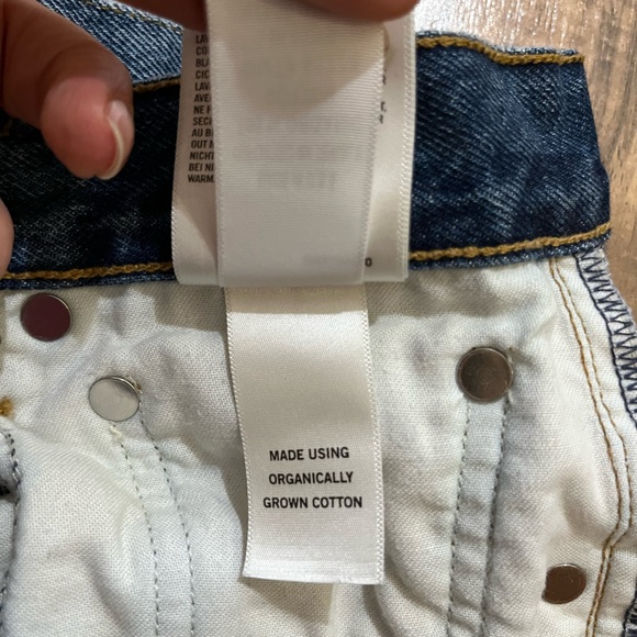 Agolde Vintage High Rise Flare Jeans in Absolute - Picture 8 of 15